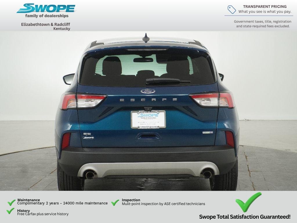 Used 2020 Dark Persian Green Metallic Ford SE image 8