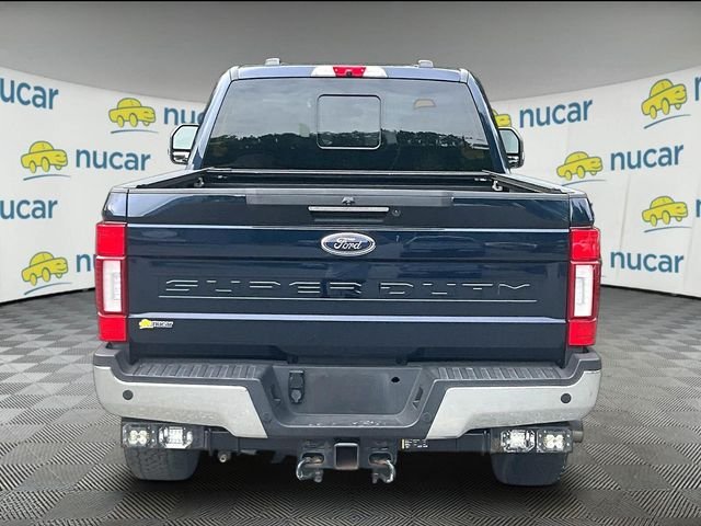 Used 2022 Blue Ford Lariat image 4