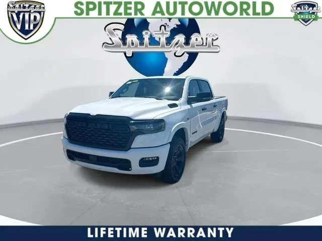 New 2026 Bright White Clear-Coat Exterior Paint RAM BIG HORN image 4