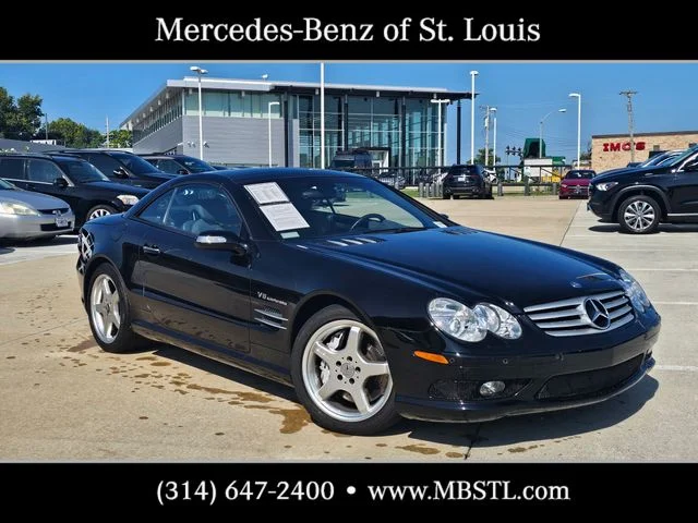 Used 2004 Black Mercedes-Benz SL 55 AMG® image 1