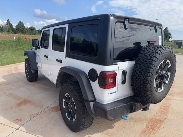 Used 2024 White Jeep Rubicon 4xe image 6