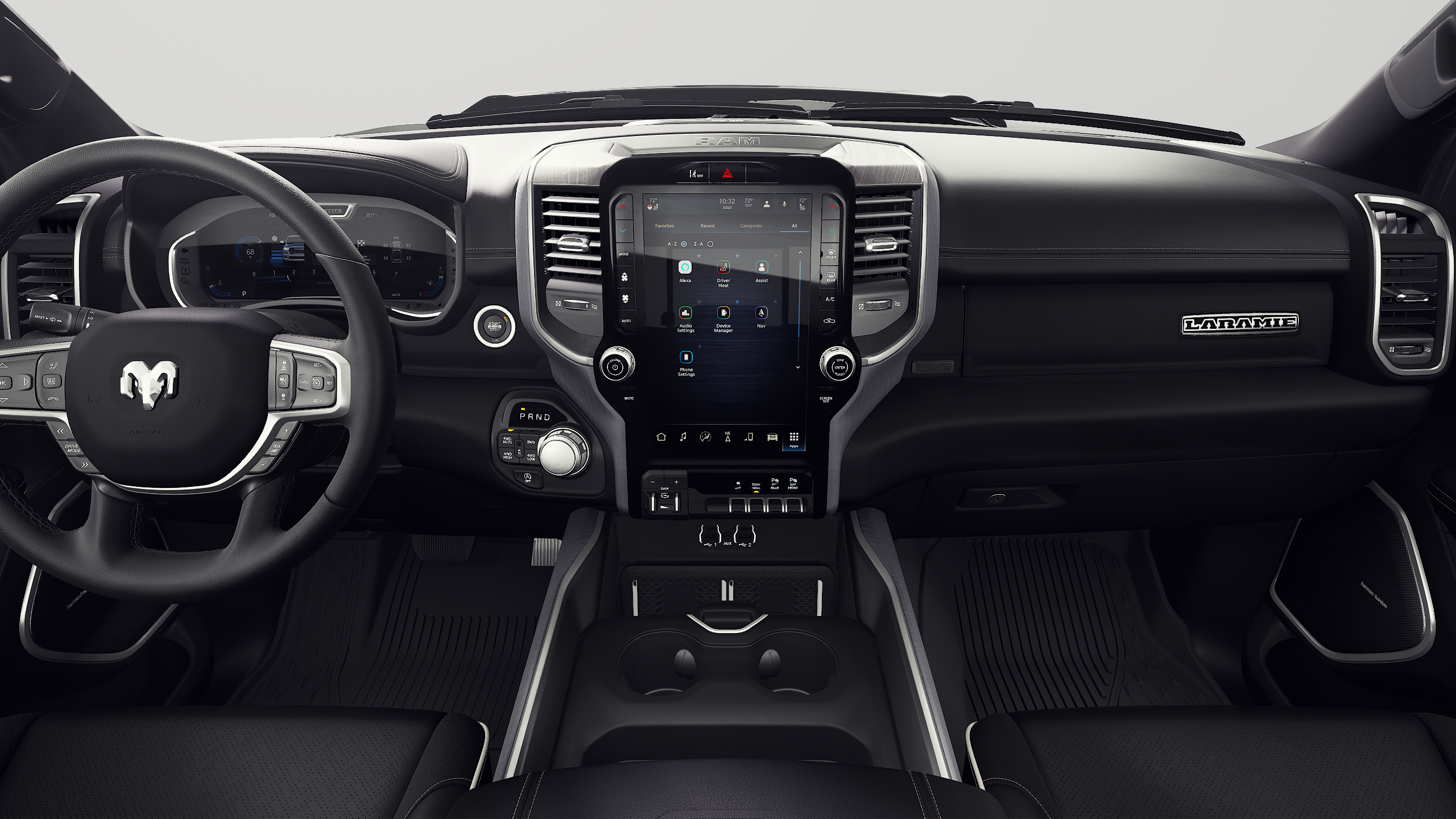 New 2027 Diamond Black Crystal Pearl-Coat Exterior Paint RAM LARAMIE image 18