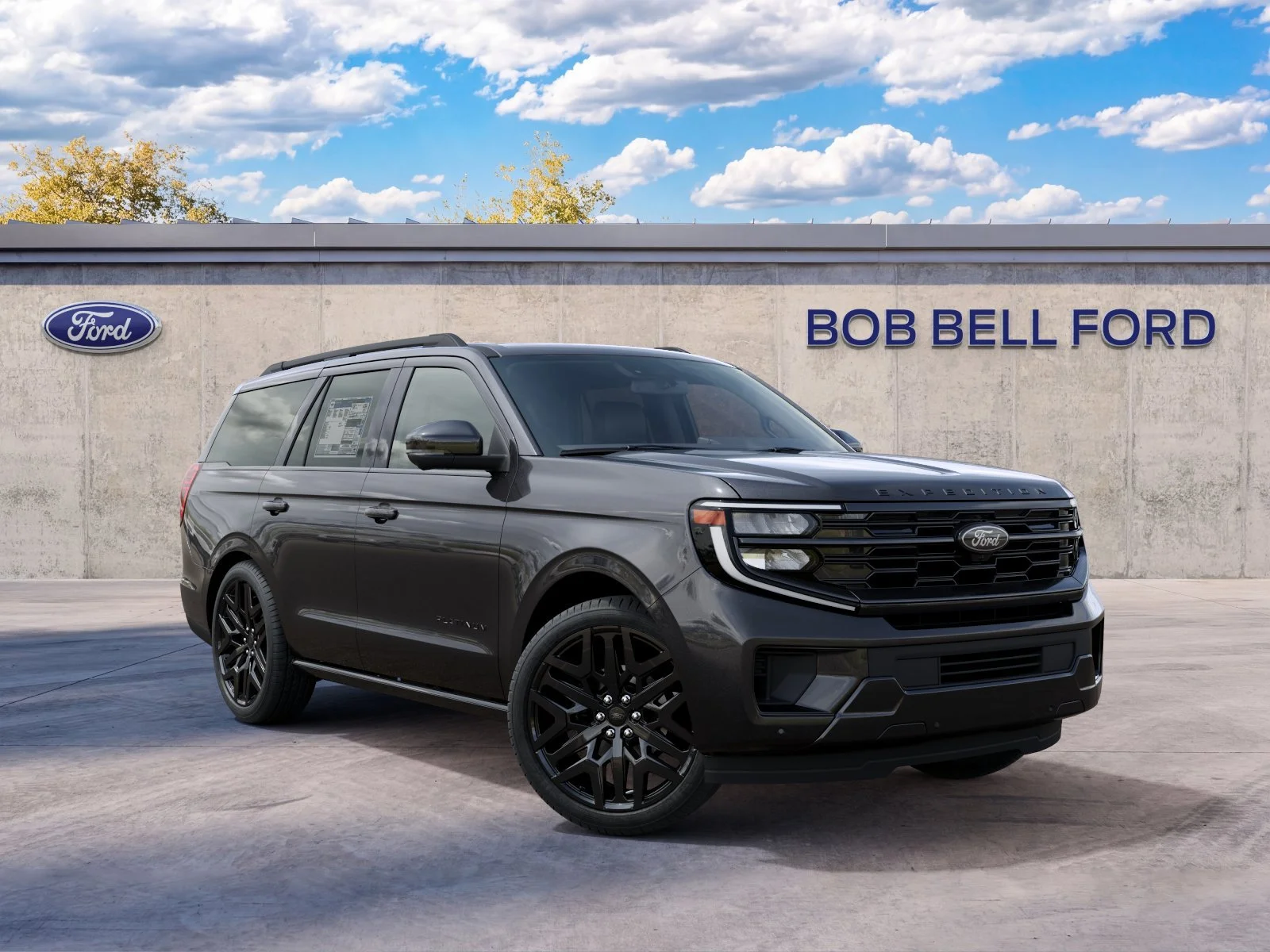 New 2027 Dark Matter Gray Metallic Ford Platinum image 4