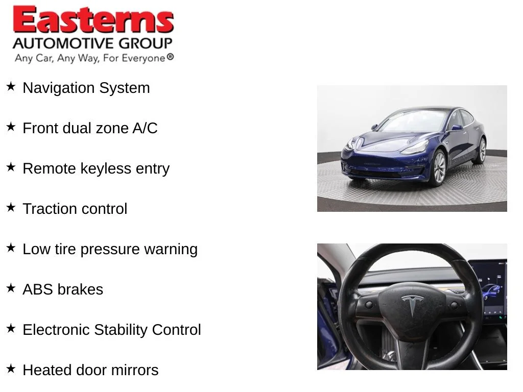 Used 2018 Blue Tesla Long Range image 11