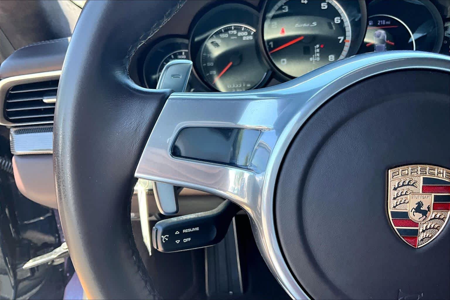 Used 2014 Dark Blue Metallic Porsche Turbo S image 19