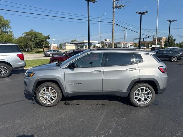Certified Used 2023 Silver Jeep Latitude Lux image 2