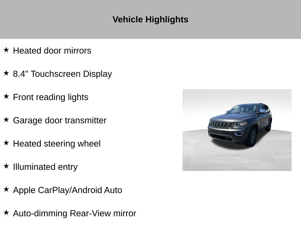 Used 2020 Gray Jeep Limited image 54