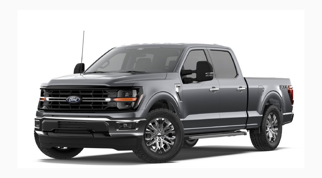 New 2026 Carbonized Gray Metallic Ford XLT image 1