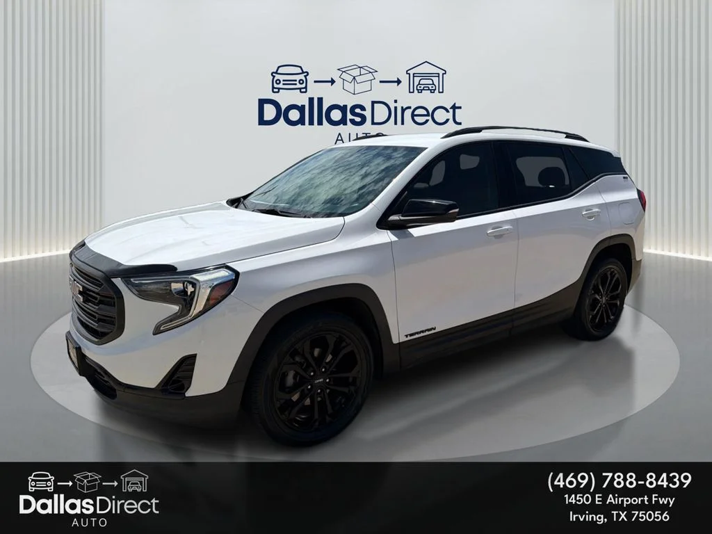 Used 2021 Summit White GMC SLT image 1