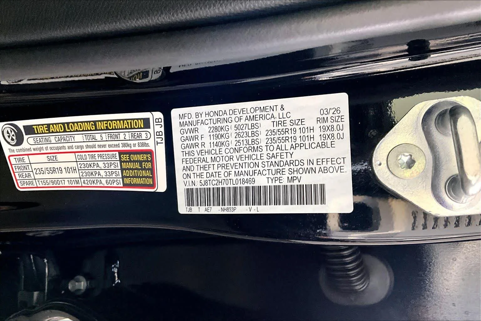 New 2026 Majestic Black Pearl Acura With Advance Package image 13