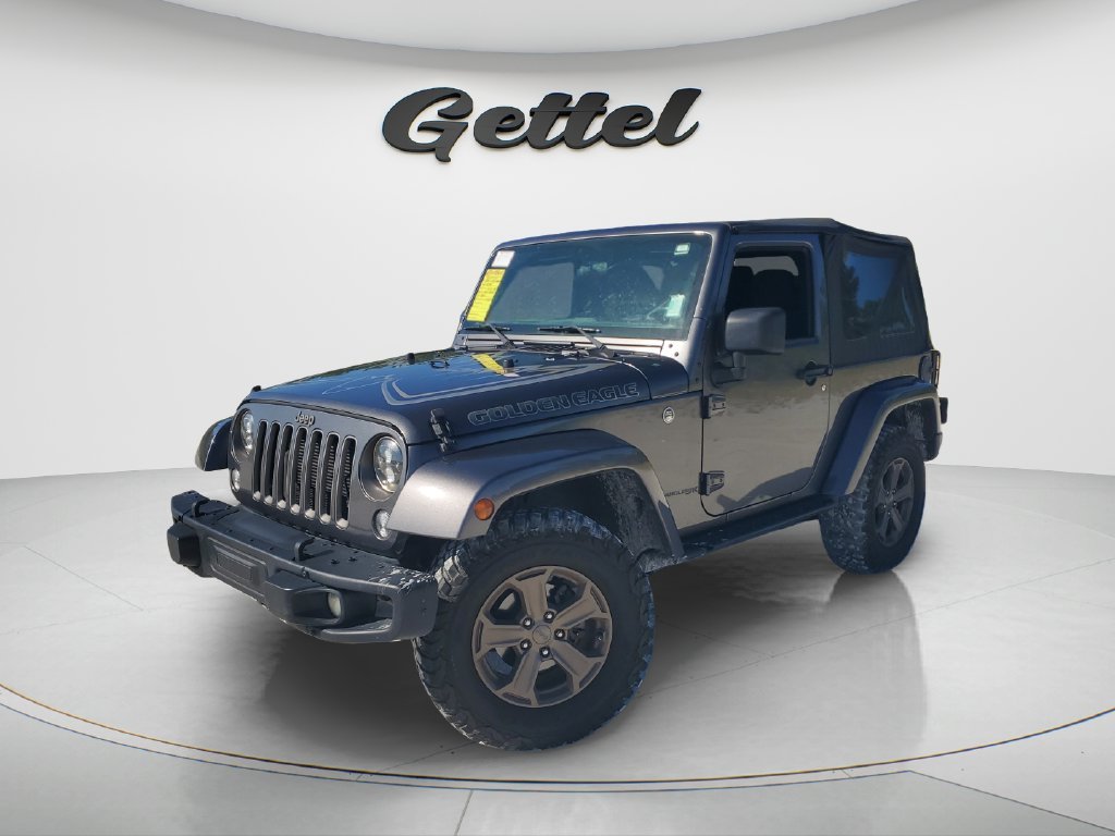 Used 2018 Gray Jeep Sport image 1