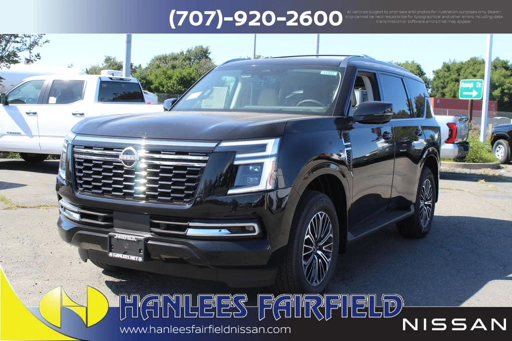 New 2026 Super Black Nissan Platinum image 3
