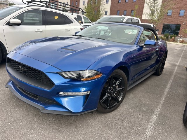 Certified Used 2018 Blue Ford EcoBoost Premium image 1