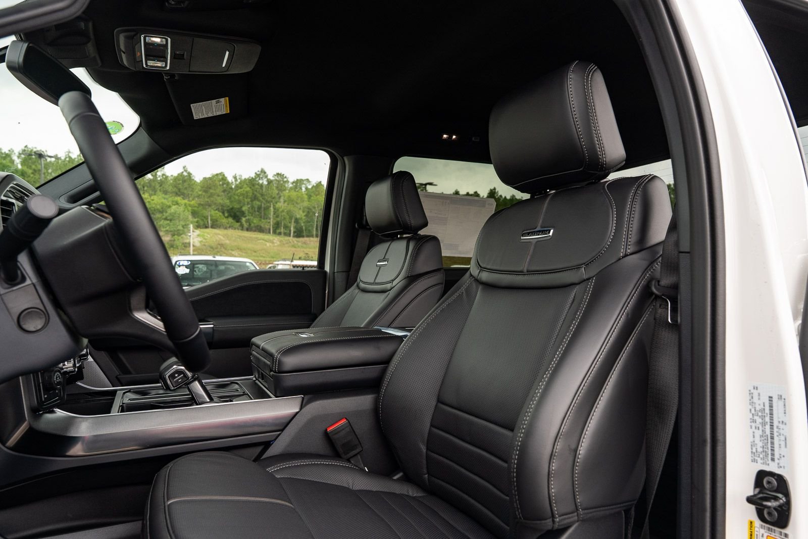 New 2026 Star White Metallic Tri-Coat Ford Platinum® image 16