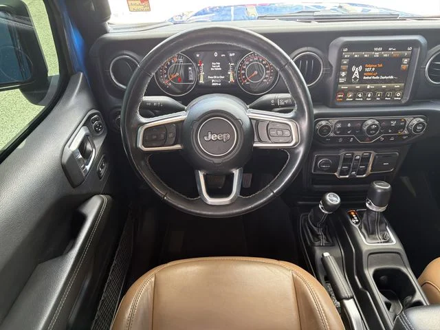 Used 2021 Blue Jeep Overland image 12