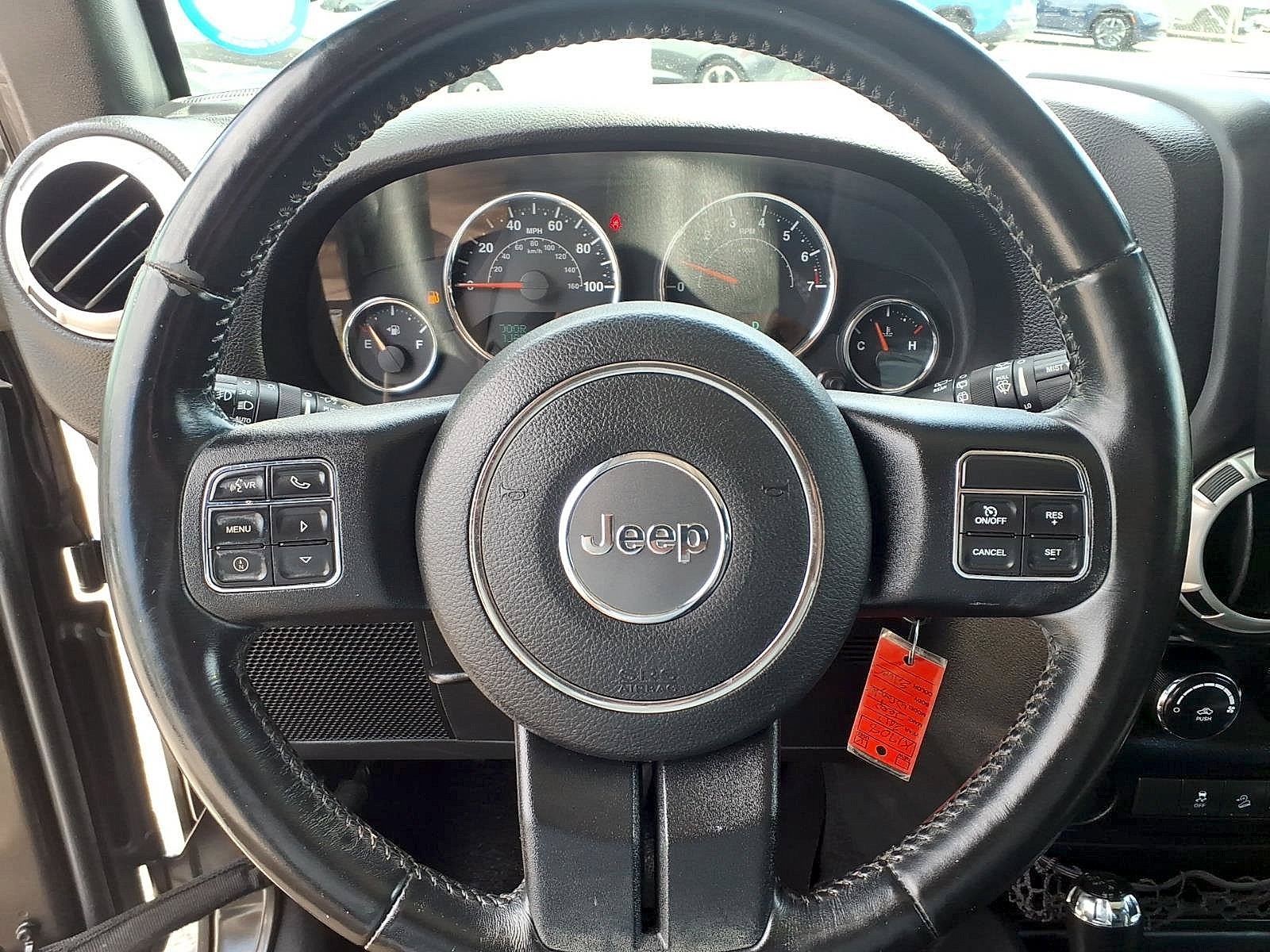 Used 2017 Granite Crystal Metallic Clearcoat Jeep Rubicon image 8
