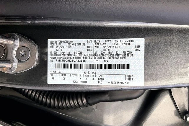 New 2026 Carbonized Gray Metallic Ford Active® image 8