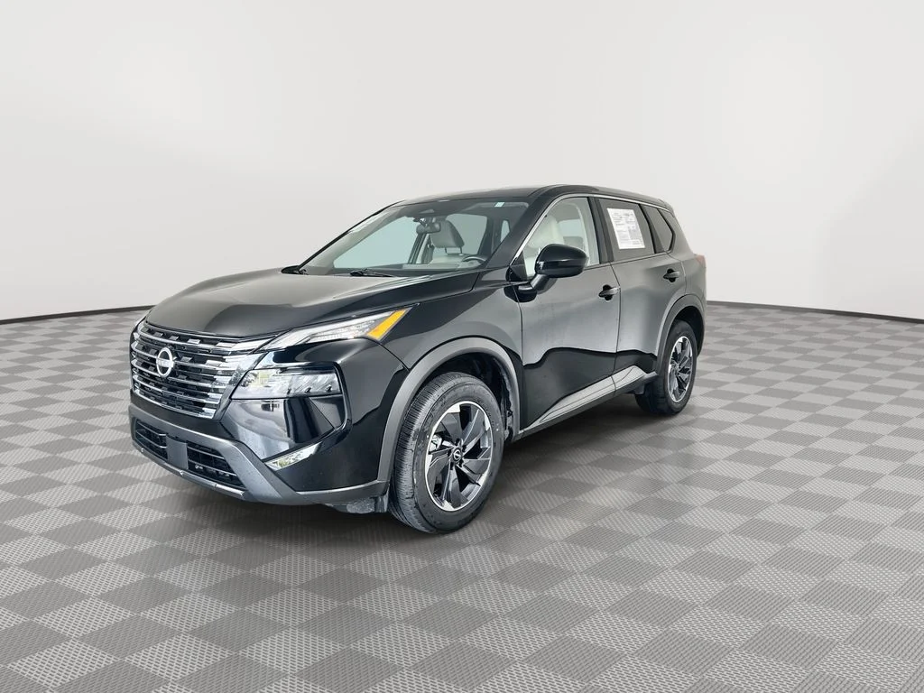 Certified Used 2025 Black Nissan SV image 4