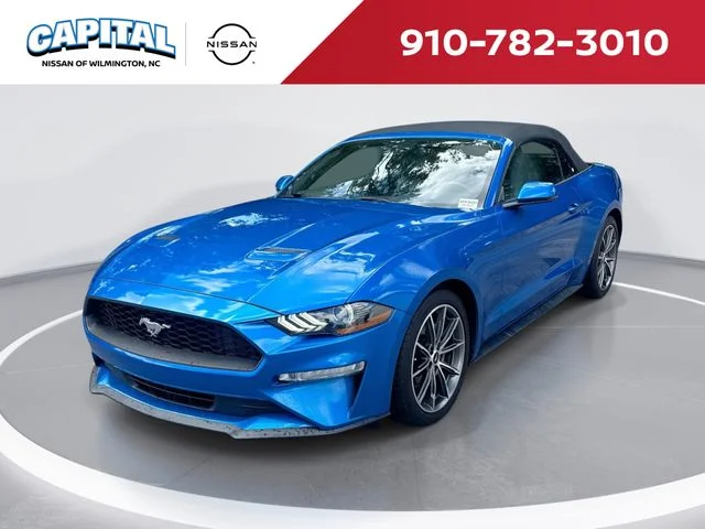 Used 2019 Blue Ford EcoBoost Premium image 1