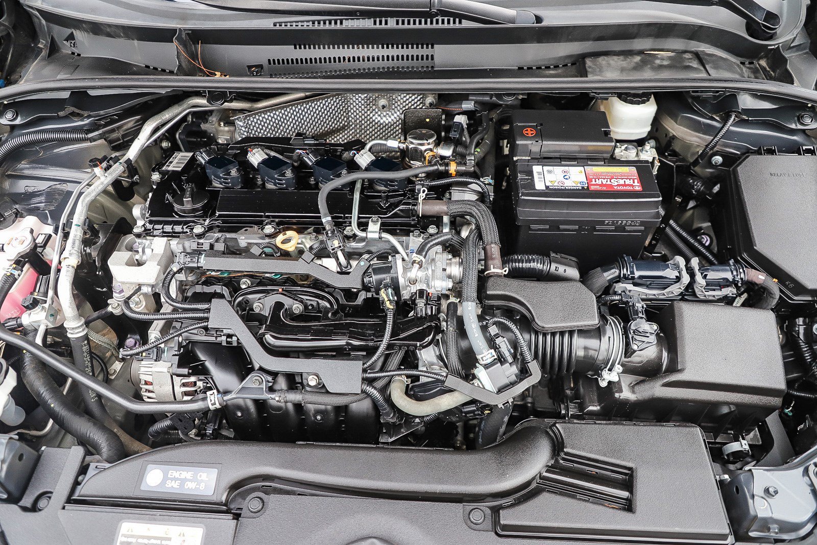 Used 2024 Underground/Midnight Black Metallic Toyota LE image 25