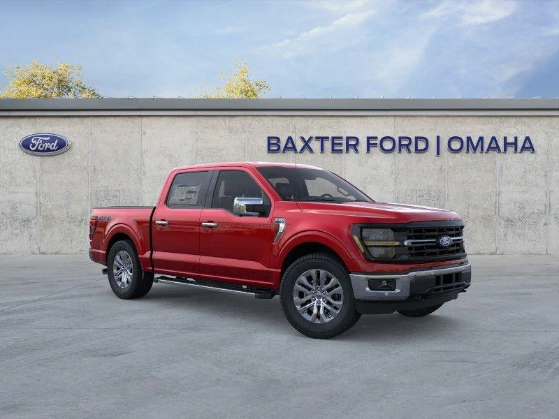 New 2026 Ruby Red Metallic Tinted Clearcoat Ford XLT image 1