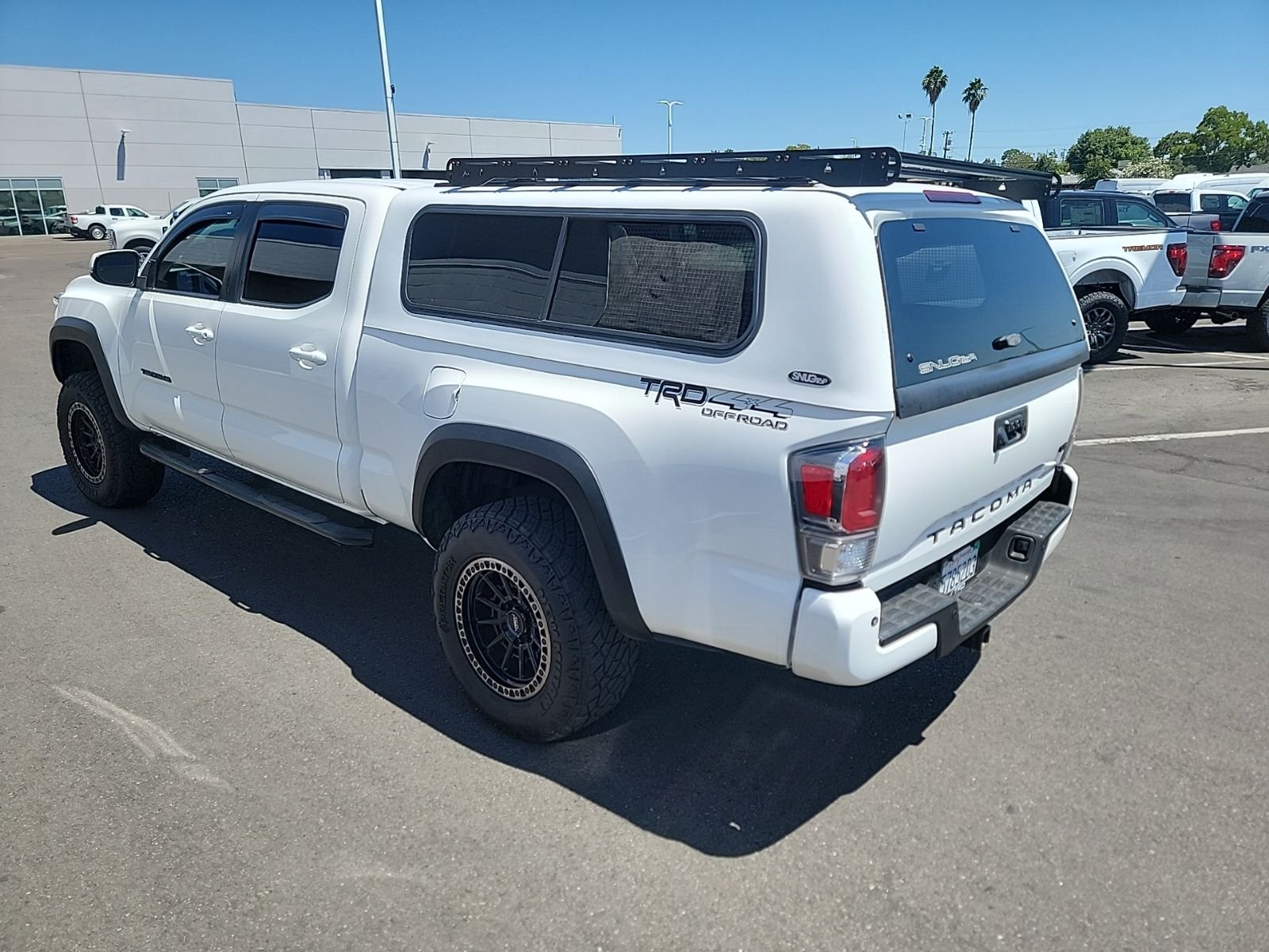 Used 2021 White Toyota TRD Off-Road image 4