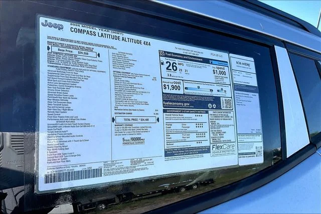 New 2026 Silver Jeep Latitude image 13