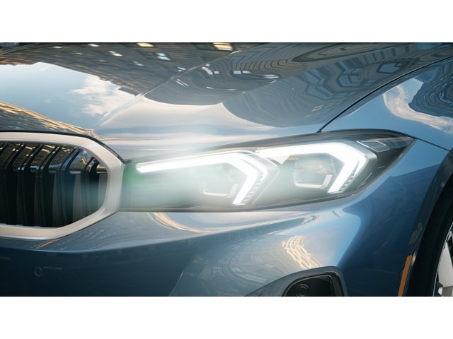New 2026 Arctic Race Blue metallic BMW 330i image 6