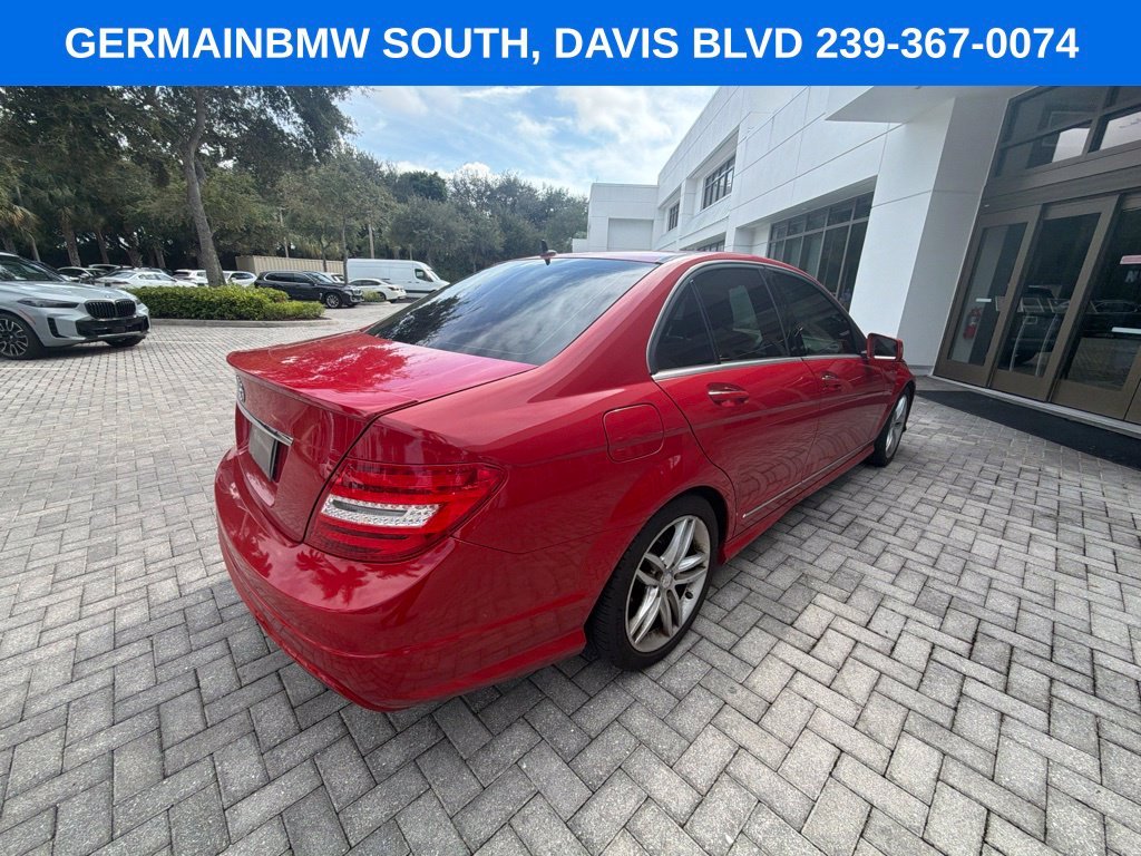 Used 2014 Mars Red Mercedes-Benz C 250 image 12