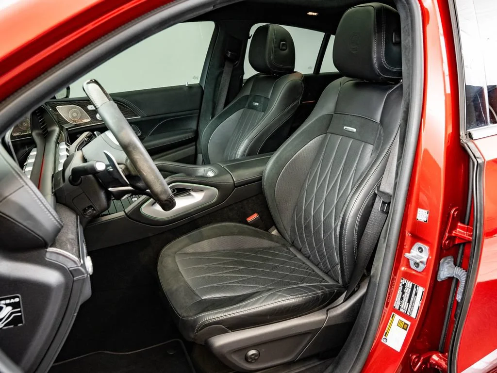Used 2021 Designo Cardinal Red Metallic Mercedes-Benz GLE 63 S AMG® image 26