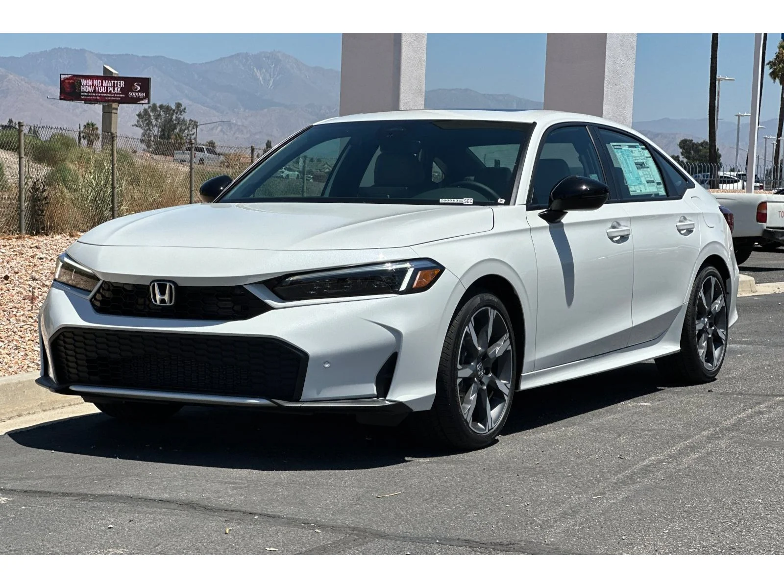 New 2026 Platinum White Pearl Honda Sport Touring image 9