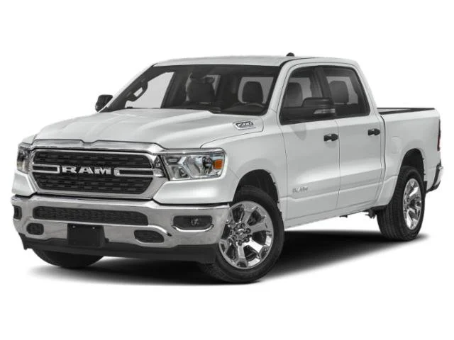 Used 2023 Billet Silver Metallic Clearcoat Ram Big Horn image 1