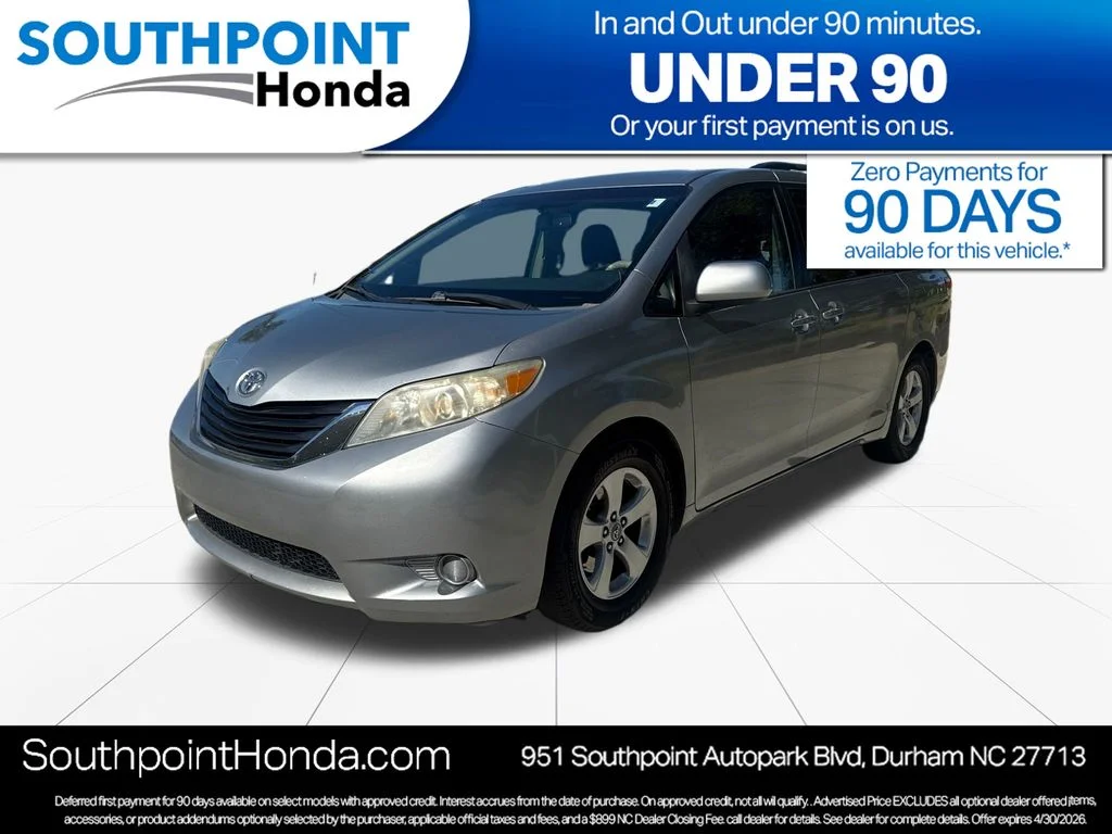 Used 2011 Silver Sky Metallic Toyota LE image 3