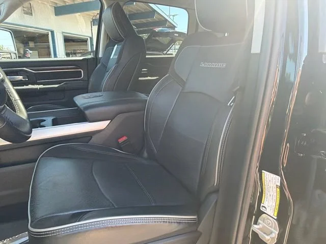 Used 2024 Diamond Black Crystal Pearlcoat Ram Laramie image 20