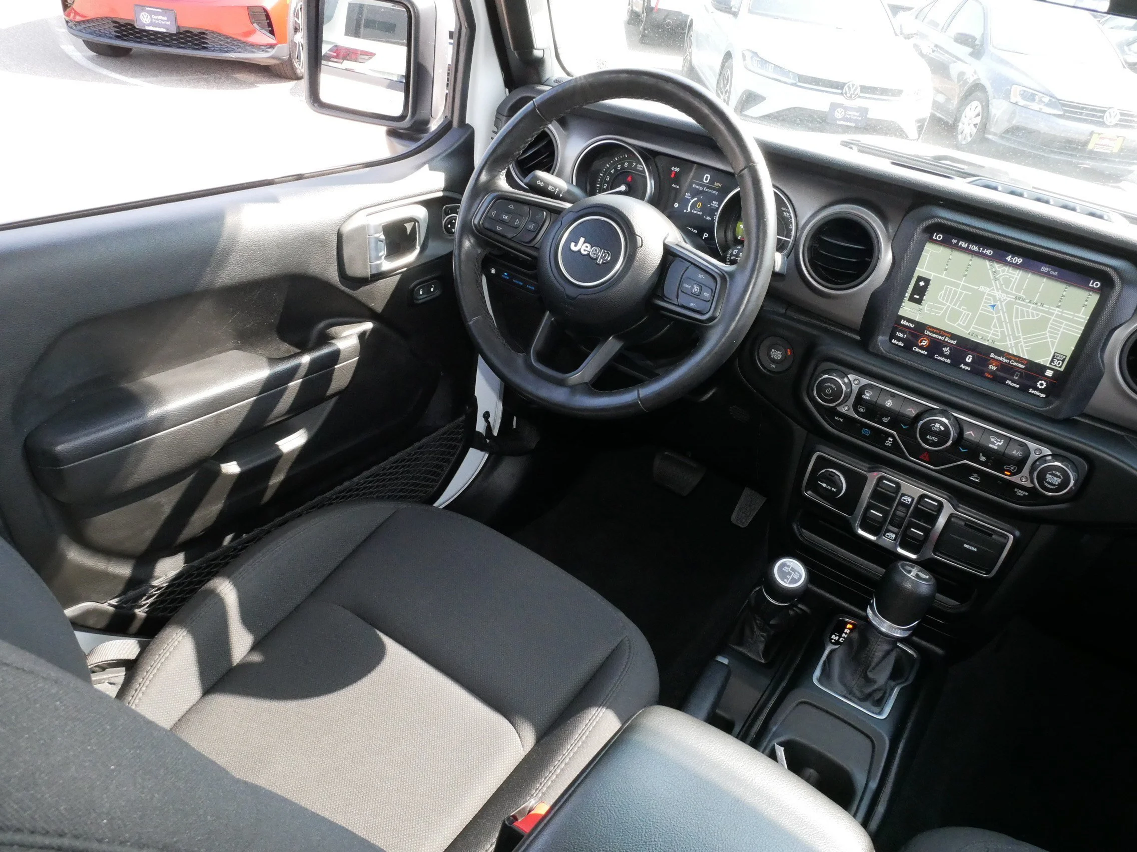 Used 2023 Bright White Clearcoat Jeep Willys image 9