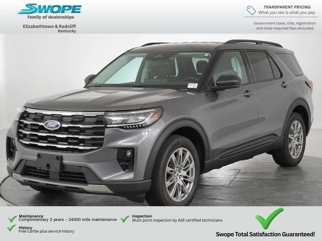 New 2026 Carbonized Gray Metallic Ford Active image 10