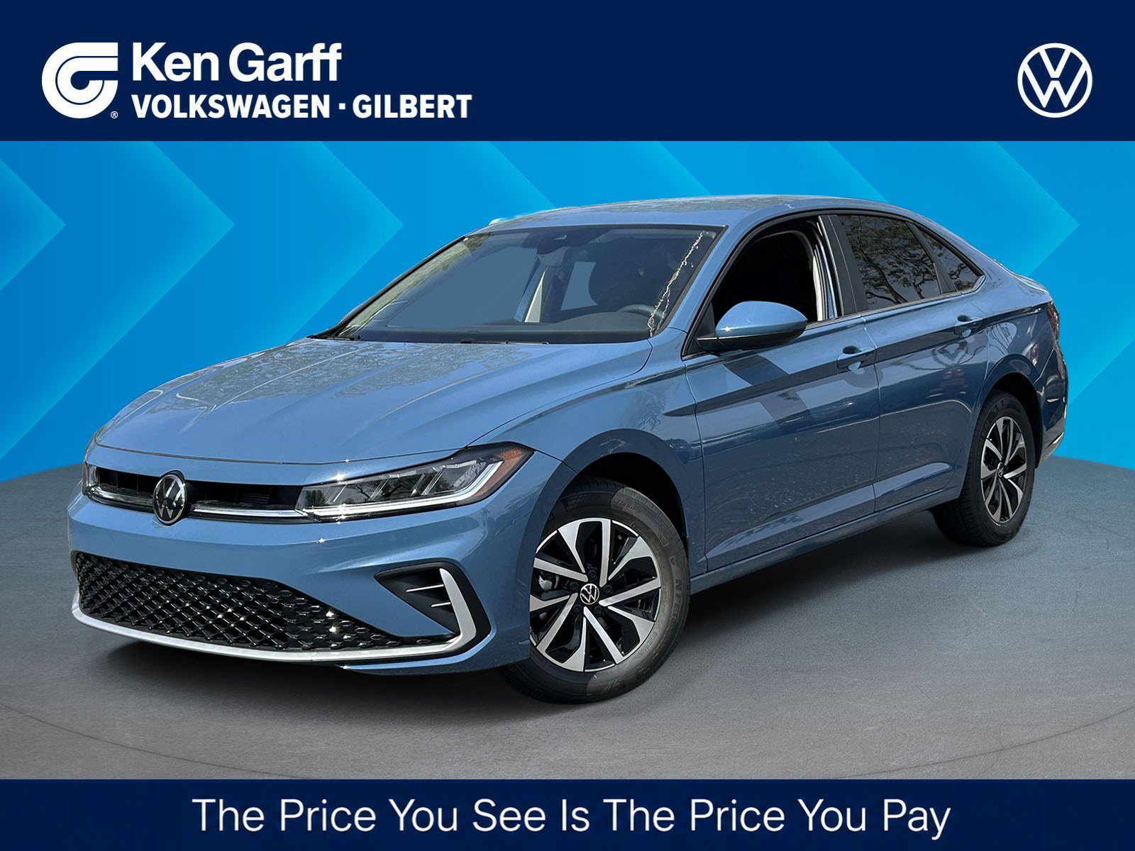 New 2027 Monterey Blue Pearl Volkswagen S image 1