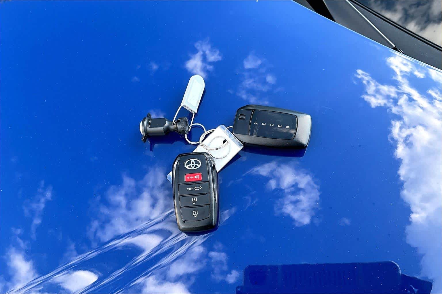 Used 2025 Reservoir Blue Toyota XSE image 15