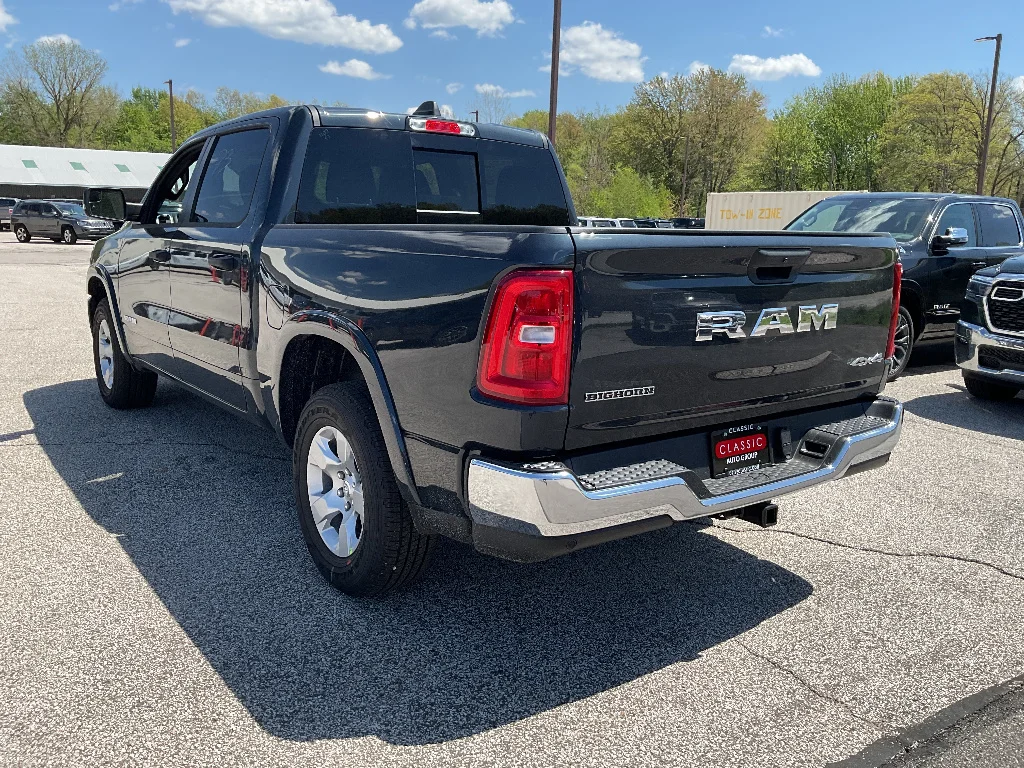 New 2026 Forged Blue Metallic RAM Big Horn Crew Cab 4x4 5