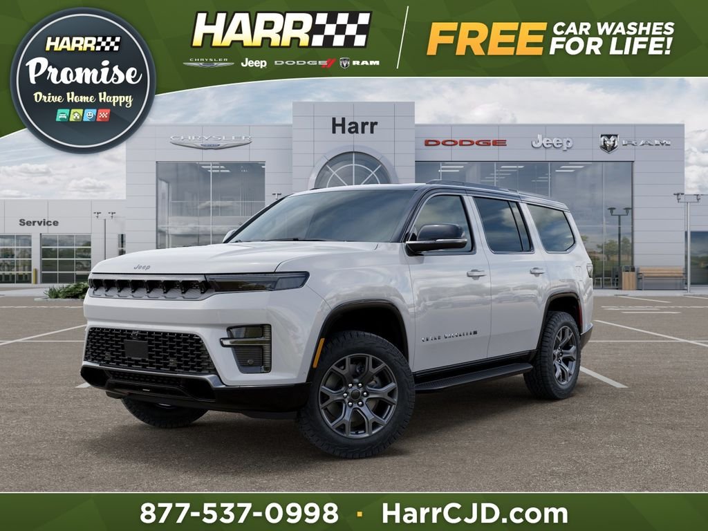 New 2026 Bright White Clear-Coat Exterior Paint Jeep Upland image 1