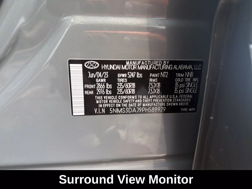 Used 2023 Hampton Gray Hyundai SEL image 34