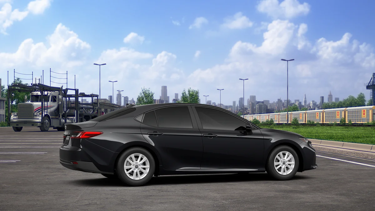 New 2026 Midnight Black Metallic Toyota LE image 11