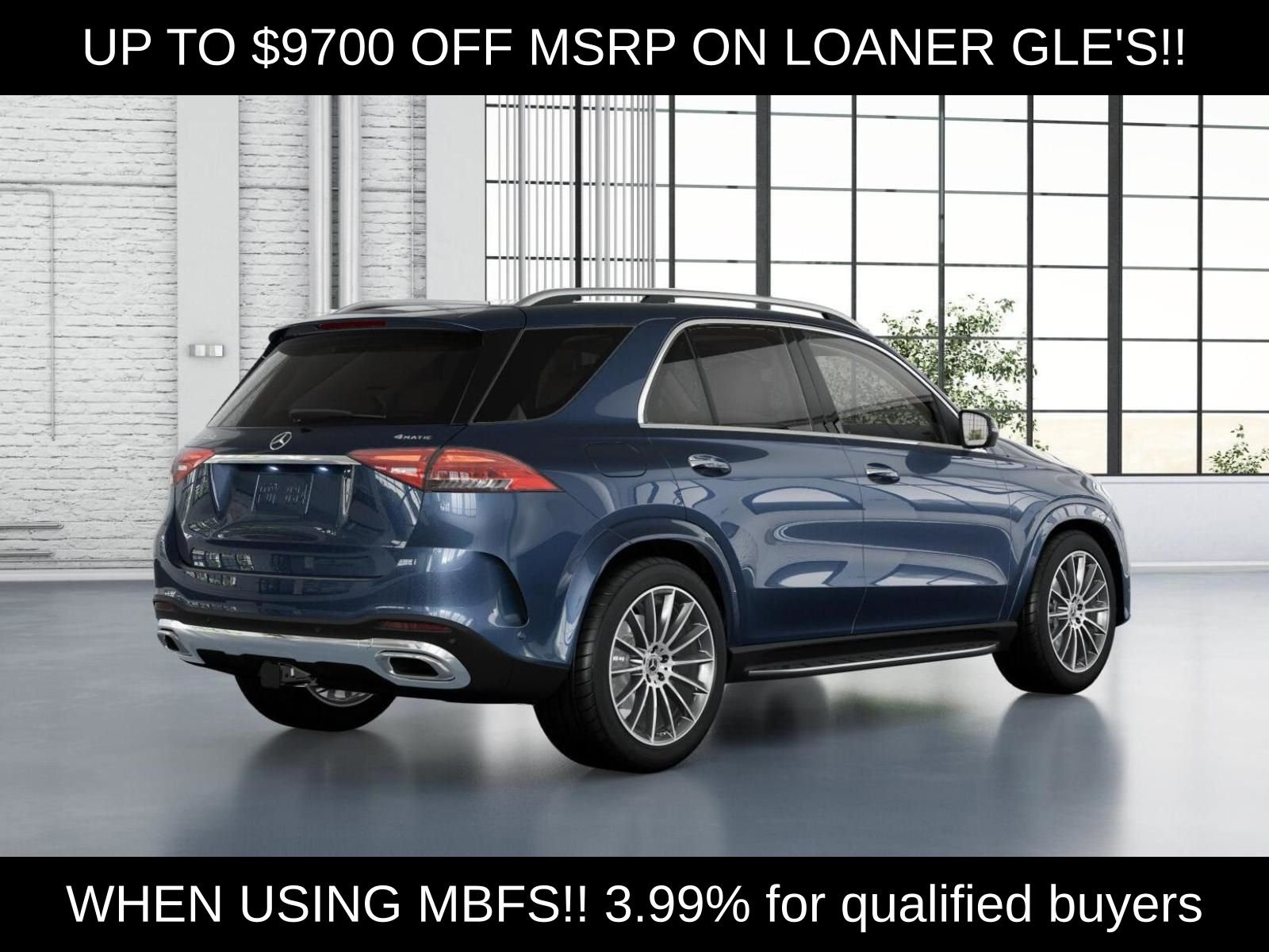 Certified Used 2026 Blue Mercedes-Benz GLE 450 image 23