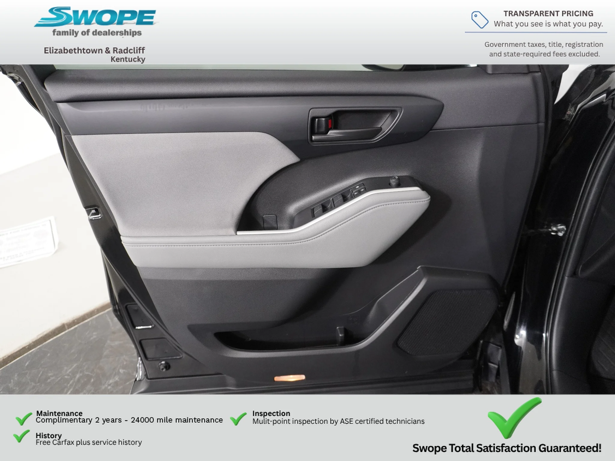 Used 2023 Midnight Black Metallic Toyota Hybrid LE image 14