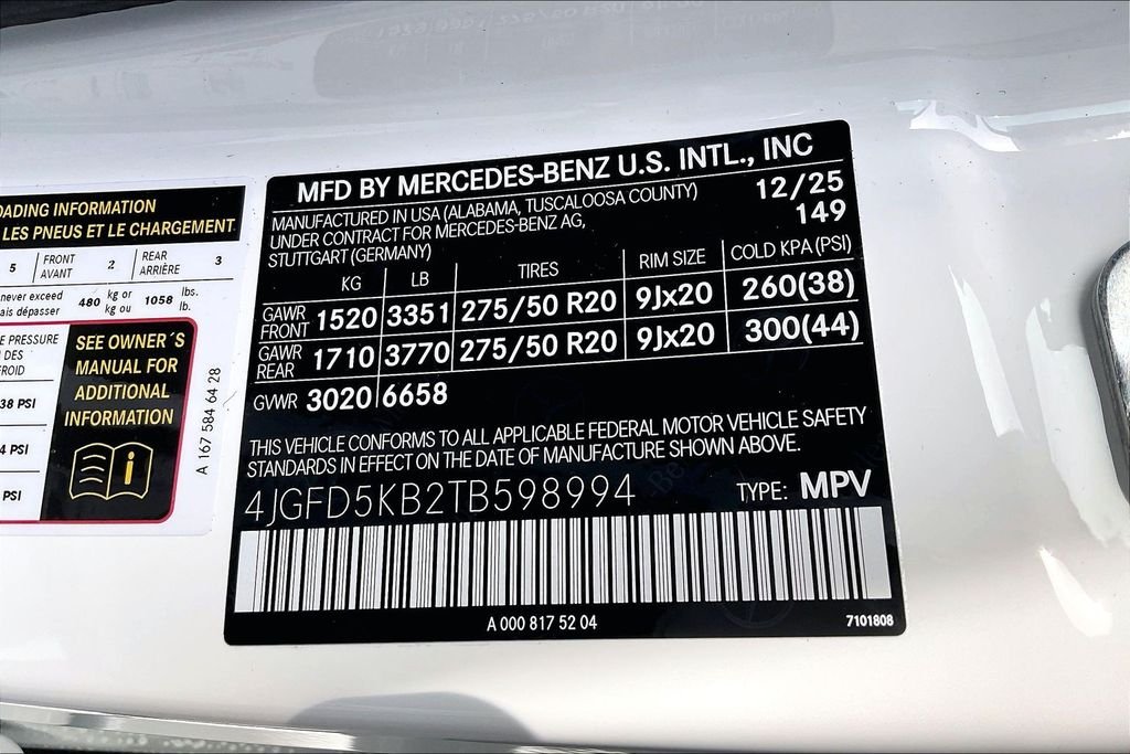 New 2026 Polar White Mercedes-Benz GLE 450 image 12