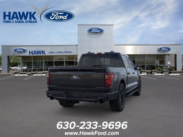 New 2026 Agate Black Metallic Ford XLT image 8