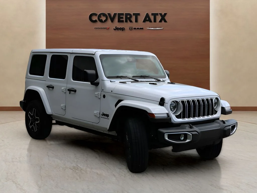 Used 2025 White Jeep Sahara image 7