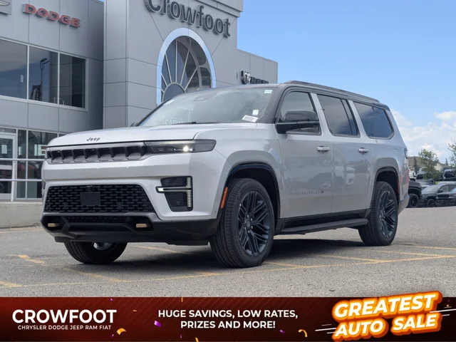 2026 Jeep Grand Wagoneer L 85th Anniversary - - 4x4 - McIntosh Audio - Quilted Leather - Adaptive Cruise - Liftgate & More!