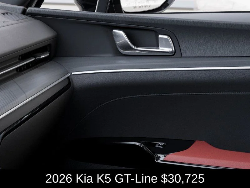 New 2026 Snow White Pearl Kia GT-Line FWD image 25