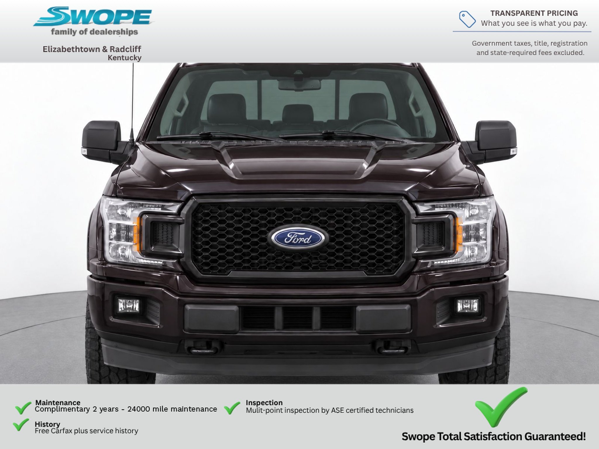 Used 2020 Magma Red Metallic Ford XLT image 2